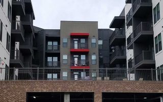 Townhouses Fence Railing