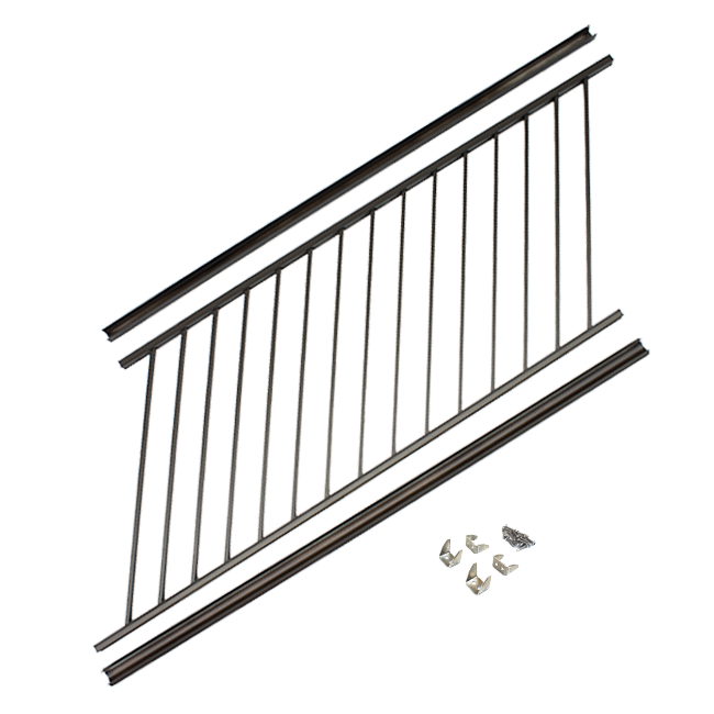 Read more about the article 36in. x 6ft. Assembled Aluminum Stair Panel